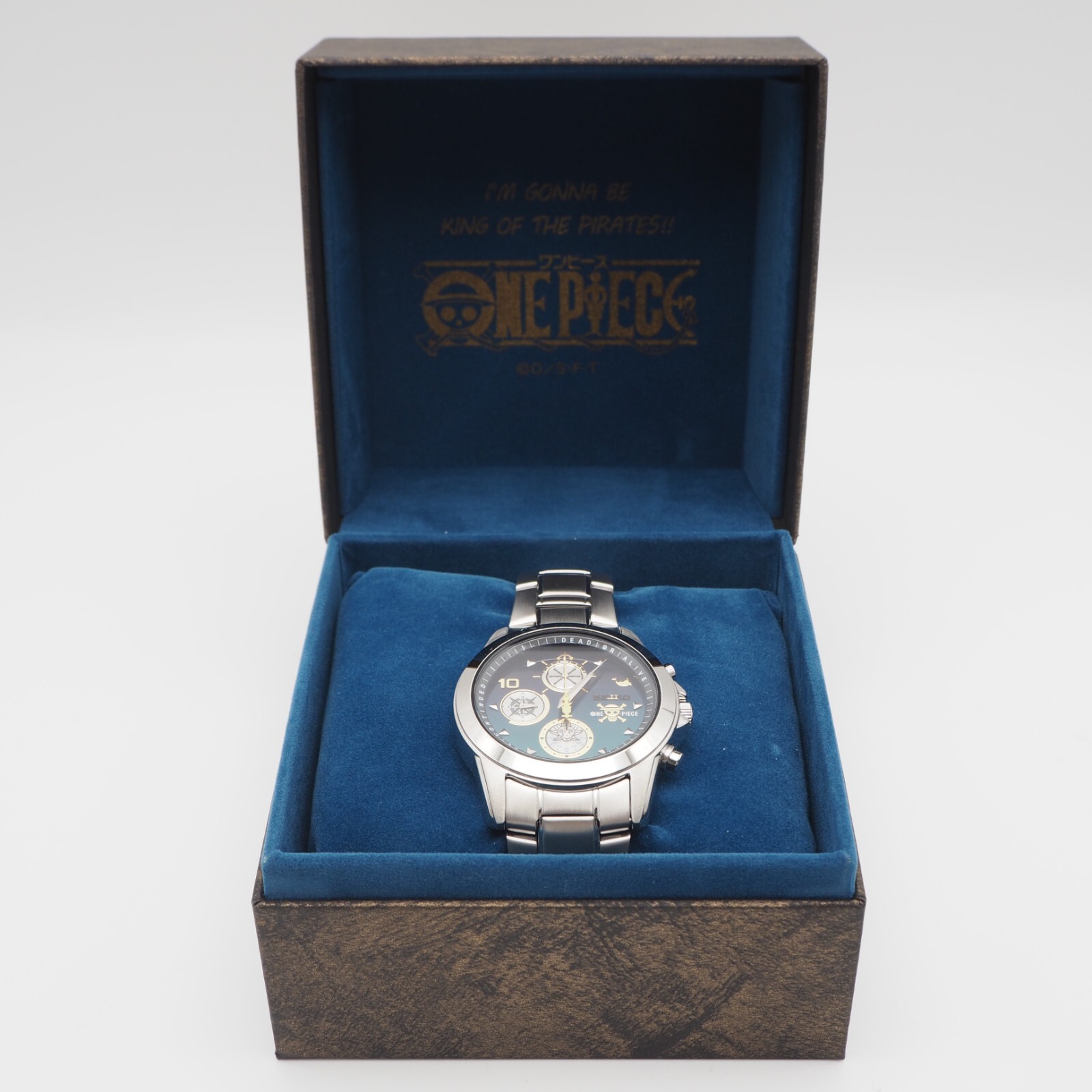 [N Mint w/Box Paper] Seiko ONE PIECE 1000 LOGS ANNIVERSARY EDITION Watch Limited image 3