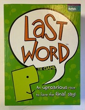 Last Word The Game Buffalo Board Games 2008 Made in USA