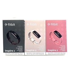 Fitbit Inspire 2 Fitness Tracker And Heart Rate Monitor FB418 Black/White/Red