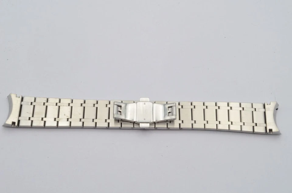 Pulsera Movado Vintage Hombre Acero 20mm Ancho Raro Excelente Estado Foto 2 de 2