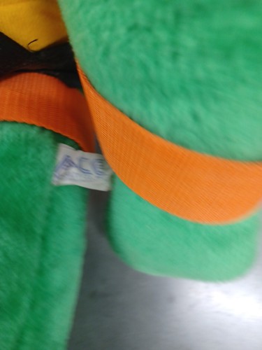 Vintage 1989 TMNT Giant 28 Zoll Michaelangelo Plüsch Teenage Mutant Ninja Turtles - Bild 2 von 9