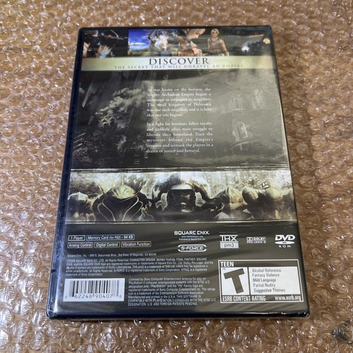 Final Fantasy XII (Sony PlayStation 2, 2006) PS2 Brand New Sealed Black Label - Picture 2 of 6