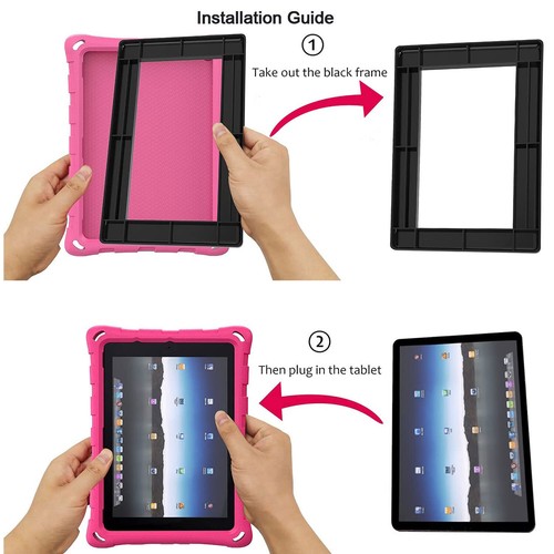 Case For Amazon Fire HD 8/ HD 8 Plus 2024/ 2022 Kids Shockproof Cover with Stand - Picture 189 of 255