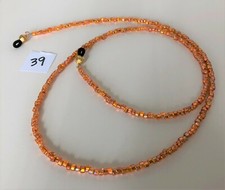 Orange Rainbow Eyeglass Eye Glass Sunglass Bead Leash Lanyard Holder 30