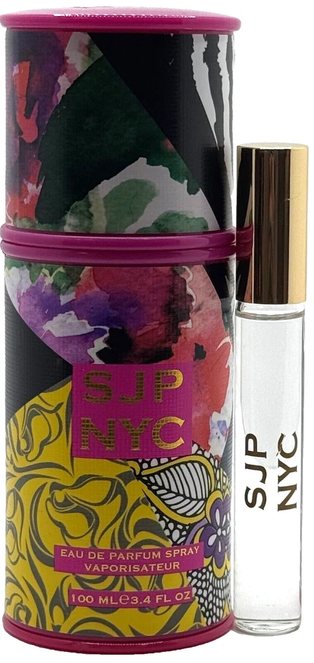 SARAH JESSICA PARKER SJP NYC 2 PIEZAS SET DE REGALO MUJER EDP SPRAY 3,4 OZ, EDP 0,34 OZ Foto 3 de 4