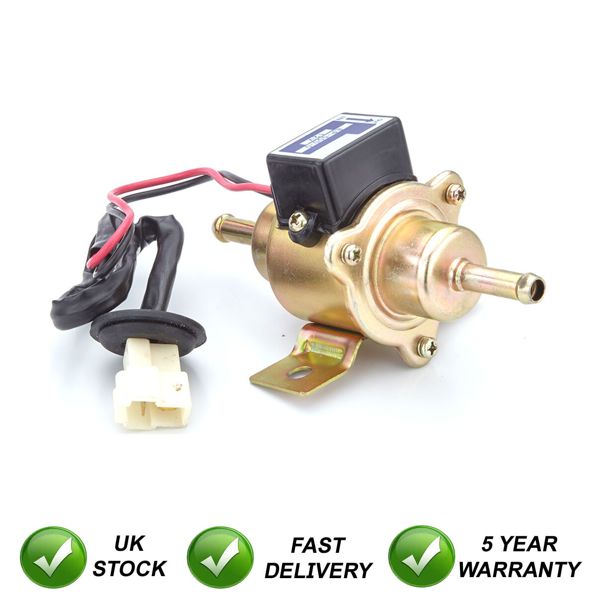 Kit Pompa Carburante Universale Benzina Diesel 120 Lph 12V Generatore Auto Marina 4 Psi - Immagine 1