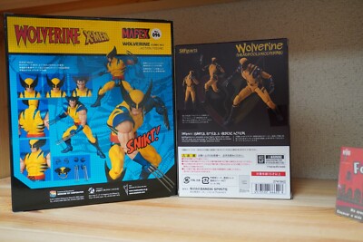 S.H.Figuarts Wolverine Figure & MAFEX No.096 Wolverine Comic