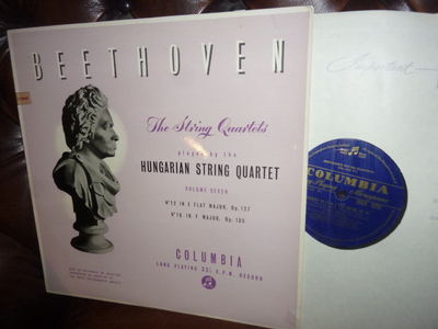 Beethoven String Quartets 12 & 16 Hungarian String Q UK