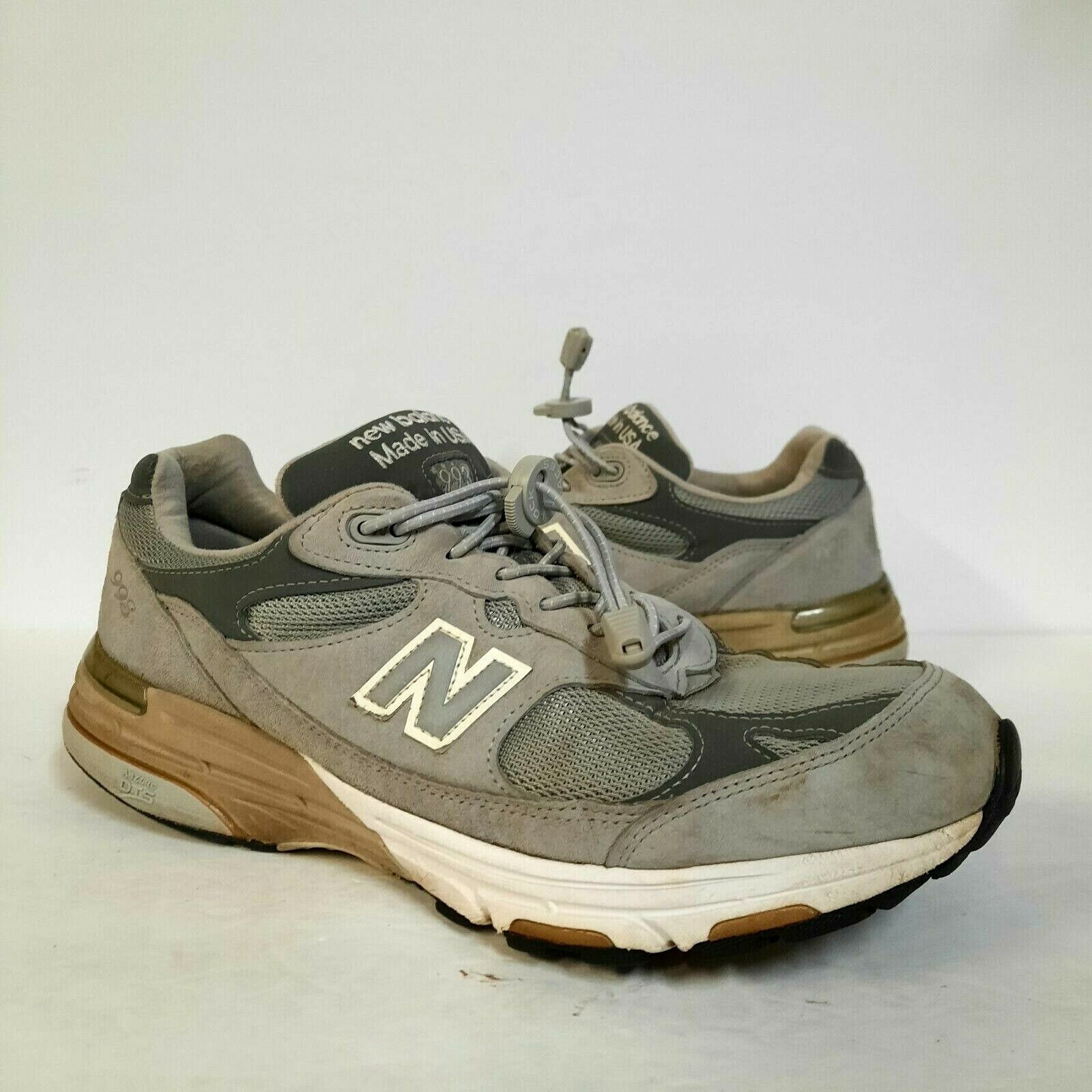 New Balance 993 Grey Mens Size 10.5 2E Shoes Sneakers MR993GL Made in USA