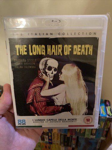 Long Hair Of Death Region B Blu Ray 88 Films Antonio Margheriti