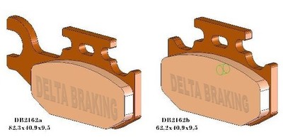 Bremsbeläge hinten Yamaha YFM 700R Raptor  (2162) bis Modell 2012
