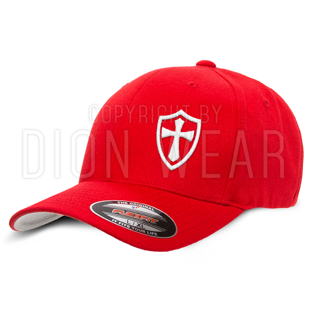 Kruisvaarder Tempelier Deus Vult Tempelier' Baseball cap