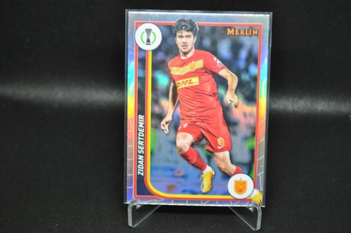 Zidan Sertdemir 2024 Topps Merlin UCC #53 Refractor