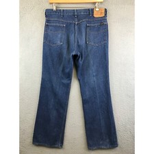 Vintage Sears Roebucks Genuine Denim Jeans Mens Size 38x32 Made in USA