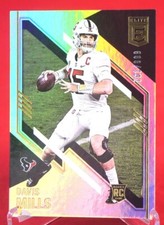 Davis Mills Rookie Elite 2021 Football Card #168 /999