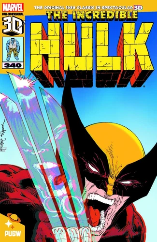 Incredible Hulk #340 Pan Dimensional 3D Edition
