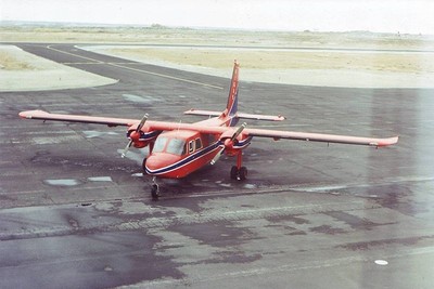 BRITTEN NORMAN BN-2 Islander BN-2 (Spannweite 1829 mm). Bauplan.