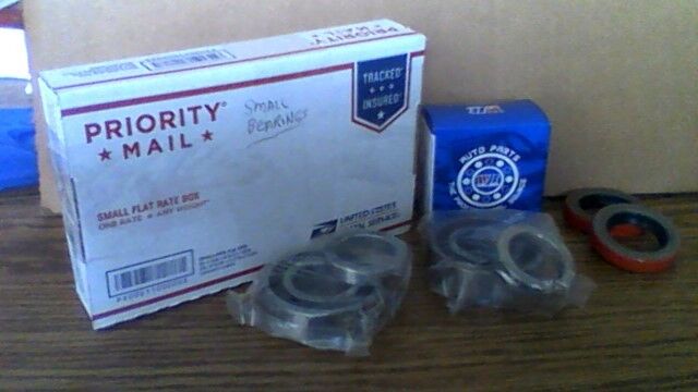 (2SETS) FORD 9 REAR AXLE LARGE BEARING 514003 W/ SEAL ANY SPLINE (2SETS) FORD 9 REAR AXLE LARGE BEARING 514003 W/ SEAL ANY SPLINE