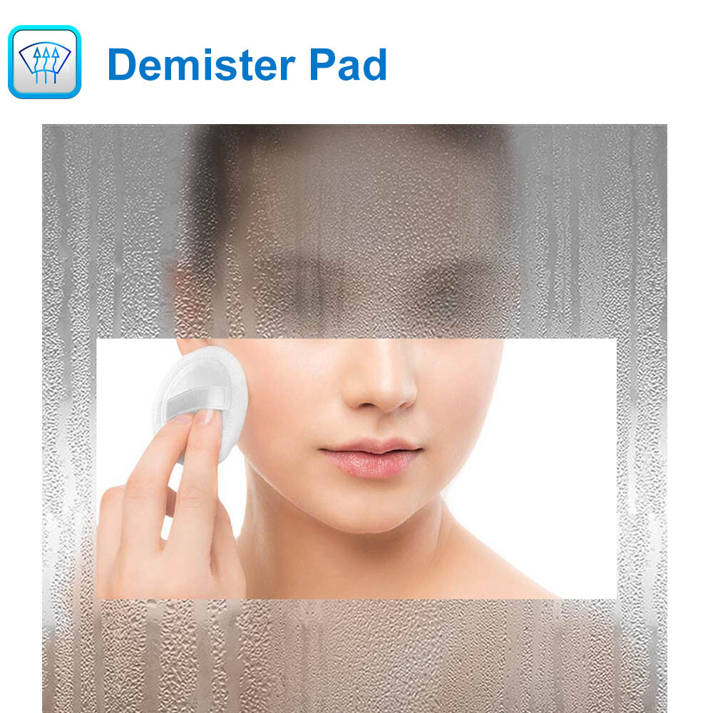 Round bathroom led mirror with demister touch switch 3 colour