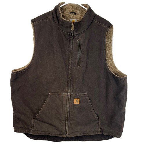 Carhartt V33 DKB Men's Brown Sherpa 