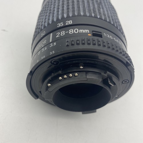 Nikon AF Nikkor 28-80mm F/3.5-5.6 D Zoom Lens Nice- No Caps- FREE SHIPPING - Picture 9 of 10