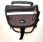 Samsonite Nylon Camera Bag grey & black padded 7x7x4 nice shape