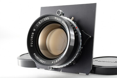 EXC+ 5] Fuji Fujinon W S 250mm F/6.7 Grand Format Verre 4x5