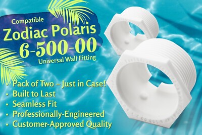 Zodiac Polaris 6-500-00 UWF Replacement 380 360 280 180 3900 Sport VacSweep 2Pak