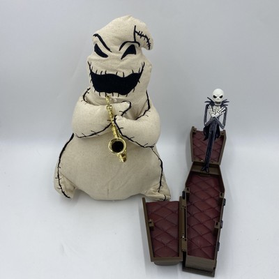 Nightmare Before Christmas Oogie Boogie Sax Animated Plush Neca Coffin  Figure
