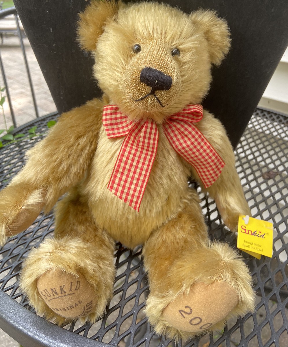 Up For Adoption: Sunkid Original Teddy Bear 2000 12.5” | eBay