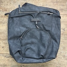 Petunia pickle bottom faux leather graphite backpack diaper bag