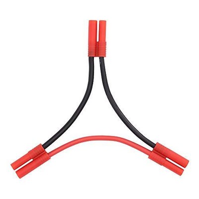 HXT 4mm Series/Serial Lipo Connector with 12awg 10cm Wire for Turnigy 