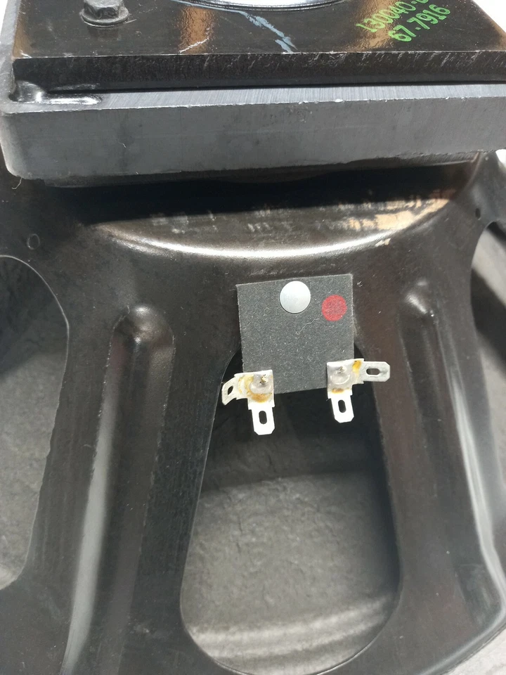 Juego de 2 altavoces woofer de imán cuadrado Eminence 15" 8 ohmios 6~7916 de colección Foto 4 de 4