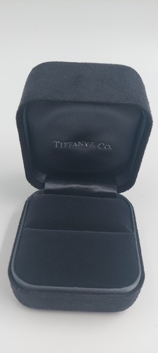 Tiffany & Co Black Velvet Ring Presentation Box + Outer Box Ring - Picture 13 of 18