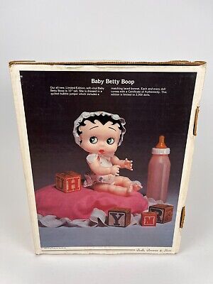 1985 Baby Betty Boop #0551 of 2,500 Limited Edition 1, Doll 1985 Baby Betty Boop #0551 of 2,500 Limited Edition 1, Doll