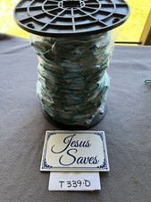 60' Campbell 2/0 Zinc-Plated w/Green Sleeve Low-Carbon Steel Coil Chain