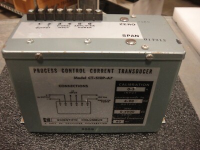Scientific Columbus CT-510P-A7 Process Control Current Transformer pictured