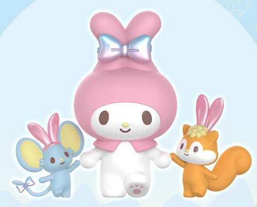 TOPTOY Sanrio Characters Ears Tying Days Confirmed Blind Box Figure new - Picture 3 of 9