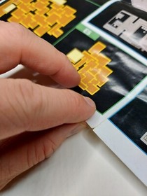 Final Fantasy 1990 Nintendo NES Dungeon Maps / Item Chart NES-FF-USA(A)