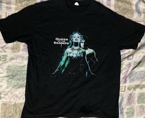 Queen Of The Damned Shirt 2002 Movie Size Women's XL Black Used Great Condition