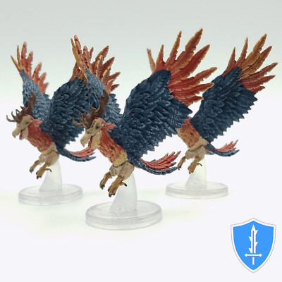 Peryton x3 - Wild Beyond the Witchlight #23 D&D Icons of Realms Miniature