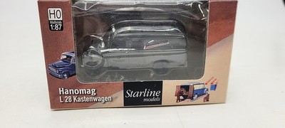 Brekina Starline models Hanomag L 28 Kastenwagen ''DBP Schnellbautrupp''  1:87