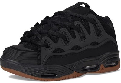 Osiris D3 2001 Mens Black Gum Skate Shoes Sneakers Size 7 Osiris Mens D3 2001 In Black Gum Sole Lace up Skate Trainer  main image 4