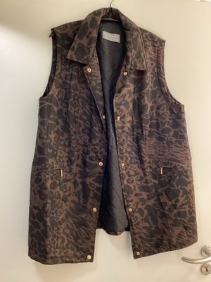 Chice Weste v. Selection im Leo Design - reine Seide - Gr. L-XL - NW