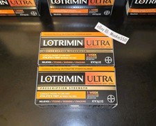 EXP 05/2028  2 Box LARGE 30g 1.1oz LOTRIMIN ULTRA 1 Antifungal Cream 1 Week