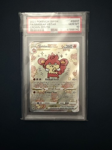 Simisear VSTAR graded PSA 10 for sale on eBay