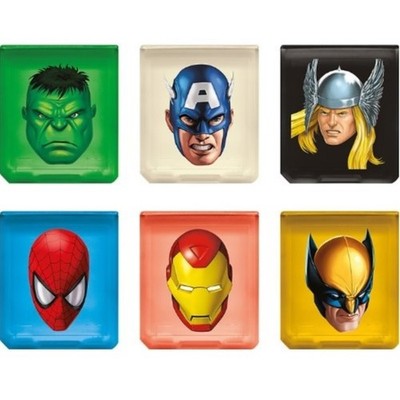 Marvel Heroes 6x Game Case Spiele-Hülle für Nintendo DSi DS Lite DS Spiel Karte