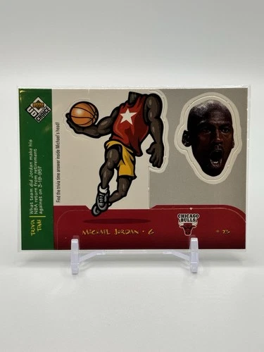 1998-99 Upper Deck UD Choice - Mini Bobbing Heads Michael Jordan Card #30