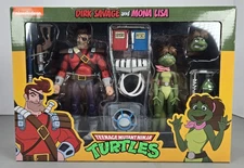 NECA - Teenage Mutant Ninja Turtles - Dirk Savage & Mona Lisa 2-Pack- Read Desc