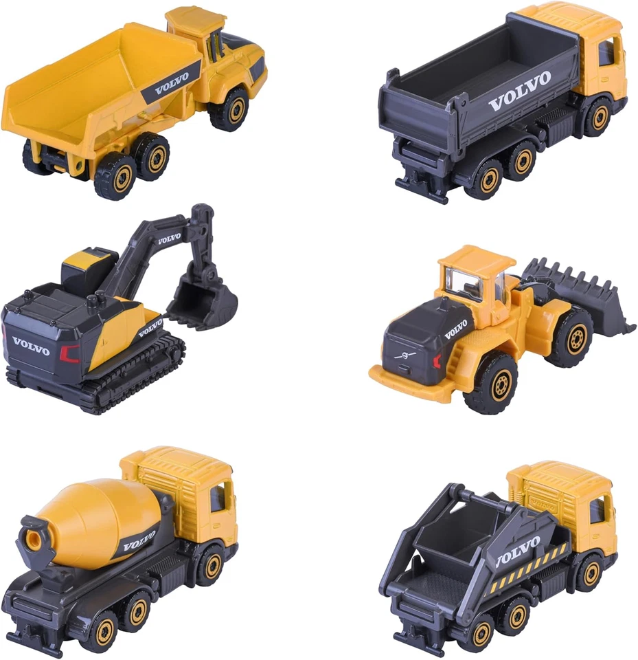 – Volvo Construction Premium, Mezzi Da Cantiere in Metallo Pressofuso, Scala 1:6 - Immagine 4 di 4